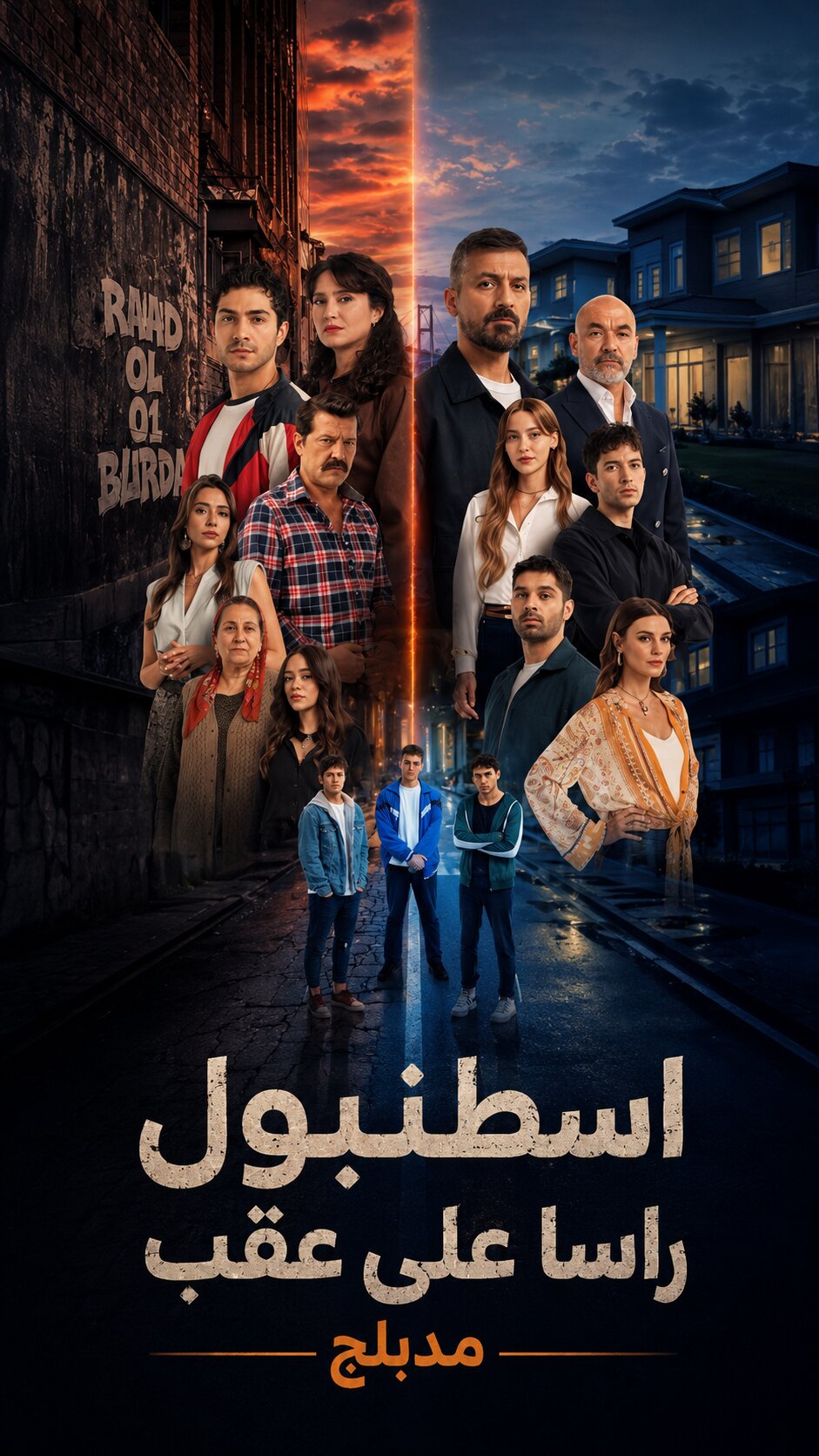 مسلسل اسطنبول راسا على عقب مدبلج